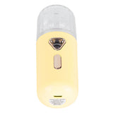 30ml Mini Facial Humidifier Portable Nano Atomization USB Charging Face Mist SprayerYellow