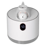 500ml Large Capacity Humidifier Spacecraft Night Light USB Charging Car Humidifier for HomeWhite