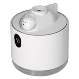 500ml Large Capacity Humidifier Spacecraft Night Light USB Charging Car Humidifier for HomeWhite