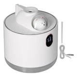 500ml Large Capacity Humidifier Spacecraft Night Light USB Charging Car Humidifier for HomeWhite