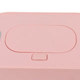 Wipe Warmer Wet Wipe Dispenser USB Powered Constant Temperature Large Capacity with Display Wipe Heater for Infants Pink