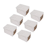 6PCS Vacuum Dust Bag Cloth Self Locking Efficient Clean Easy Replacement Universal Vacuum Cleaner Accessory for Home