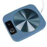 Coffee Warmer Smart Constant Temperature USB Powered Portable Mug Warmer for Office Travel Home Blue