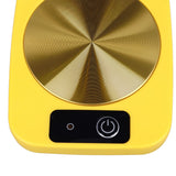 Coffee Warmer Smart Constant Temperature USB Powered Portable Mug Warmer for Office Travel Home Yellow