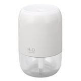 200ml Aromatherapy Diffuser Aroma Diffuser Aromatherapy Machine Mist Humidifier with 7 Colorful Ambient Lights for Household Bedroom Car Desktop White