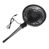 Solar Camping Fan with Tripod IP67 Waterproof Adjustable Portable Camping Fan with 10W Solar Panel for Outdoor Camping