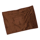 Heating Blanket Multifunctional Adjustable Temperature Control USB Electric Heated Blanket Coffee Color
