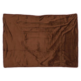 Heating Blanket Multifunctional Adjustable Temperature Control USB Electric Heated Blanket Coffee Color