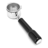 Coffee Bottomless Portafilter Stainless Steel Filter Holder Basket Replacement Tool Coffee Machine Accessory51mm Black
