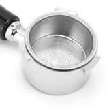 Coffee Bottomless Portafilter Stainless Steel Filter Holder Basket Replacement Tool Coffee Machine Accessory51mm Black