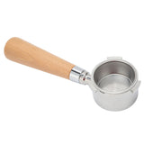 3 Ear Coffee Bottomless Portafilter Coffee Machine Handle Filter Holder for Delonghi Machine CoffeewareBeech Handle 54mm