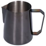 600ml Stainless Steel Coffee Pitcher Coffee Milk Frothing Cup Steaming Pitcher with Pointed MouthWithout Label