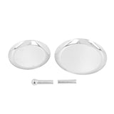 Fruit Tray Stainless Steel 2 Layers Multifunctional Durable Self Service Cupcake Stand for Home Hotel