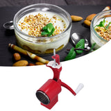 Multifunctional Kitchen Cheese Grater Manual Hand Crank Vegetable Slicing Walnuts Grinder Food Nuts Grinder