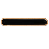 Wall Mount Coffee Capsule Holder Punch Free Black Acrylic Coffee Pod Wall Organizer for 7 Coffee Pods