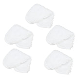 5PCS Fiber Mop Pads Steam Cleaning Pad Cloth Accessory Fits for Vileda Steam Mop Cleaner