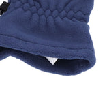 Windproof Gloves Induced Wearable Thickened Non Slip Blue Winter Gloves for Outdoor RidingL