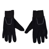 Cycling Gloves Touch Sensitive Waterproof Black Non Slip Windproof Gloves for Outdoor Cycling TravelM