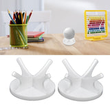 2Pcs Golf Ball Rack High Stability Strong Firmness Simple Baseball Display StandWhite 2 Pieces