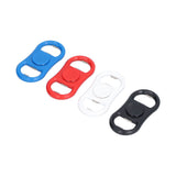 4Pcs Portable Manual Double Head Beer Bottle Opener Hand Decompression Toy Black White Blue Red