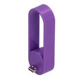 Car Air Purifier Negative Ion Plug in Smoke Removing USB Powered 5V for Home OfficePurple