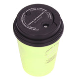 USB Humidifier 300ml Coffee Cup Low Noise Auto Off Compact Lightweight Space Saving Mini Humidifier for Car Home OfficeGreen