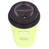 USB Humidifier 300ml Coffee Cup Low Noise Auto Off Compact Lightweight Space Saving Mini Humidifier for Car Home OfficeGreen