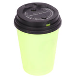 USB Humidifier 300ml Coffee Cup Low Noise Auto Off Compact Lightweight Space Saving Mini Humidifier for Car Home OfficeGreen