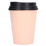 USB Humidifier 300ml Coffee Cup Low Noise Auto Off Compact Lightweight Space Saving Mini Humidifier for Car Home OfficePink