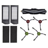 Vacuum Cleaner Brush Filter Kit Sweeper Main Side Brush Vacuum Cleaner Accessories for DEEBOT X1 Omni