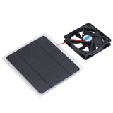 Solar Fan 10W 12V Effective Deodorization Energy Saving Portable USB Solar Exhaust Fan for Pet Houses RV Greenhouses