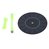 Small USB Car Fan Multifunction Round Monocrystalline Silicone Solar Powered Car Exhaust Fan 5W