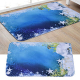 Household Bathroom Floor Carpet Static Electricity Prevention Anti Slip Flannel Mat40x120cm