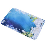 Household Bathroom Floor Carpet Static Electricity Prevention Anti Slip Flannel Mat60x180cm