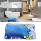 Household Bathroom Floor Carpet Static Electricity Prevention Anti Slip Flannel Mat60x180cm