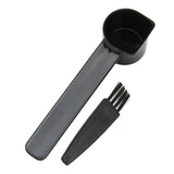 Reusable Coffee Capsule Lid Food Grade Silica Gel Environmental Resilient Lid with Brush Spoon for Vertuoline Pro Coffee Pod