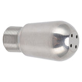 Coffee Machine Steam Nozzle 304 Stainless Steel Milk Foam Spout Nozzel for Barsetto 4 Holes 22x18mm