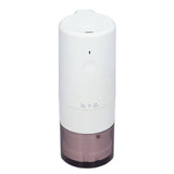 Electric Coffee Grinder Home Travel Portable USB Rechargeable Wireless Mini Electric Automatic Cone Coffee Grinder White