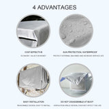 Air Conditioner Covers for Winter Outside Sunproof Dustproof Air Conditioner Cover for Freeze Protection Durable Water Resistant