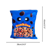 Cheese Puff Plush Toy Soft Cheesy Puff Plush Toy Puff Balls Cute Snack Filled Pillow Small Plush Doll Plush Birthday Gift