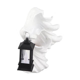 Resin Ghost with Lantern Resin Ghost Hell Messenger Statue Halloween Sculpture Garden Yard Decoration