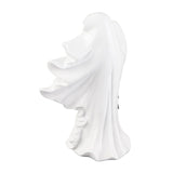 Resin Ghost with Lantern Resin Ghost Hell Messenger Statue Halloween Sculpture Garden Yard Decoration