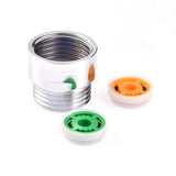 Shower Flow Limiter with 1/2 Thread Diameter Shower Water Saving for Shower Head Power Reduction Limiter for Kitchen Bathroom