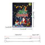 Christmas Advent Calendar DIY Charm Bracelet Making Kit for Kids 24 Days Christmas Countdown Calendar Jewelry Gifts for Girls