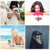 Phone Sunshade Holder Outdoor Phone Sun Umbrella Mobile Cell Phone Stands Mobile Phone Holder