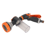 Garden Watering Foam Sprayer High Pressure Multifunctional Water Spraying Machine with 8 Modes for Agricultural Rear Trigger