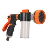 Garden Watering Foam Sprayer High Pressure Multifunctional Water Spraying Machine with 8 Modes for Agricultural Rear Trigger