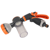 Garden Watering Foam Sprayer High Pressure Multifunctional Water Spraying Machine with 8 Modes for Agricultural Rear Trigger