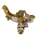 G1/2 Male Thread Watering Sprinkler Head 360 Degree Automatic Rotation 15m Range for Lawn Patio Garden Irrigation