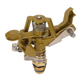 G1/2 Male Thread Watering Sprinkler Head 360 Degree Automatic Rotation 15m Range for Lawn Patio Garden Irrigation